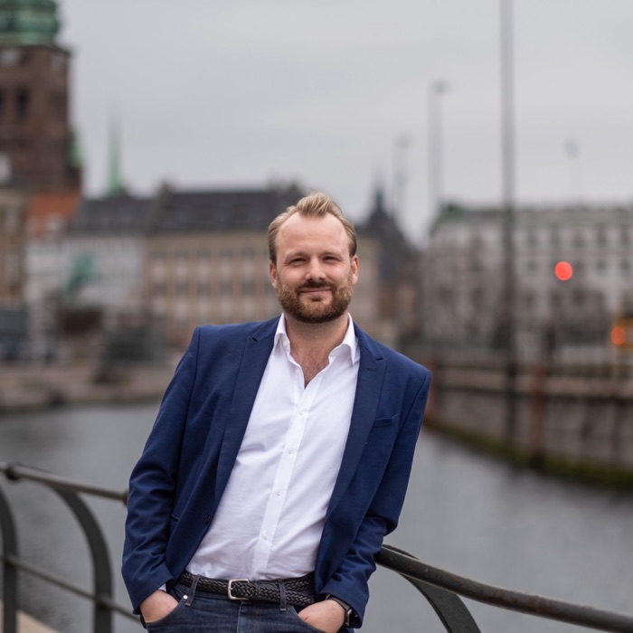 Oliver Wang Hansen, who guides the Elsinore day